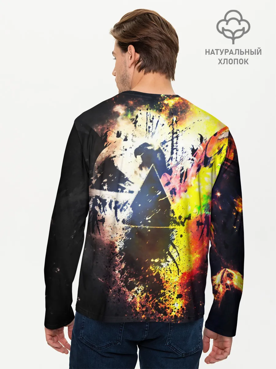 Мужской лонгслив базовый / PINK FLOYD