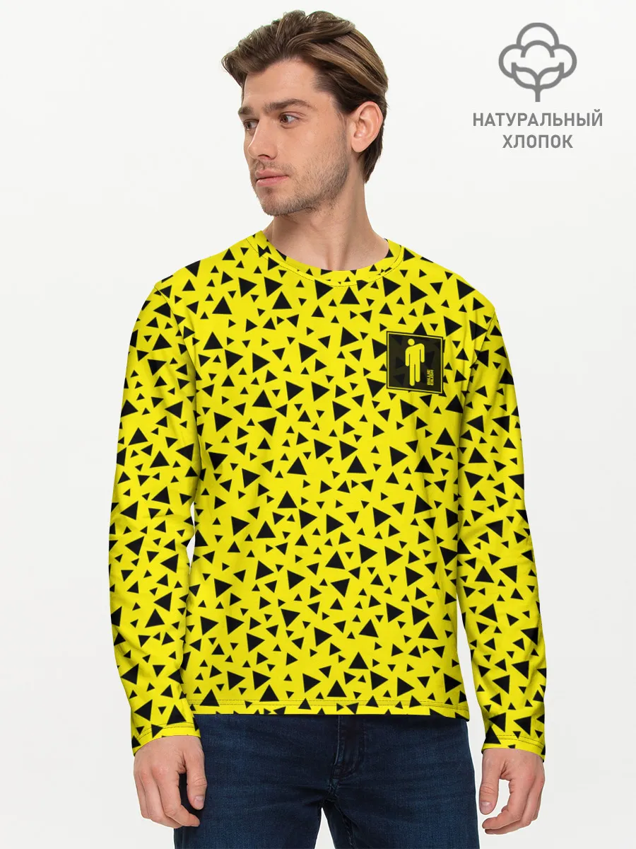 Мужской лонгслив базовый / Billie Eilish