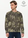 Мужской лонгслив базовый / Камуфляж Prym1 Woodlands Camo