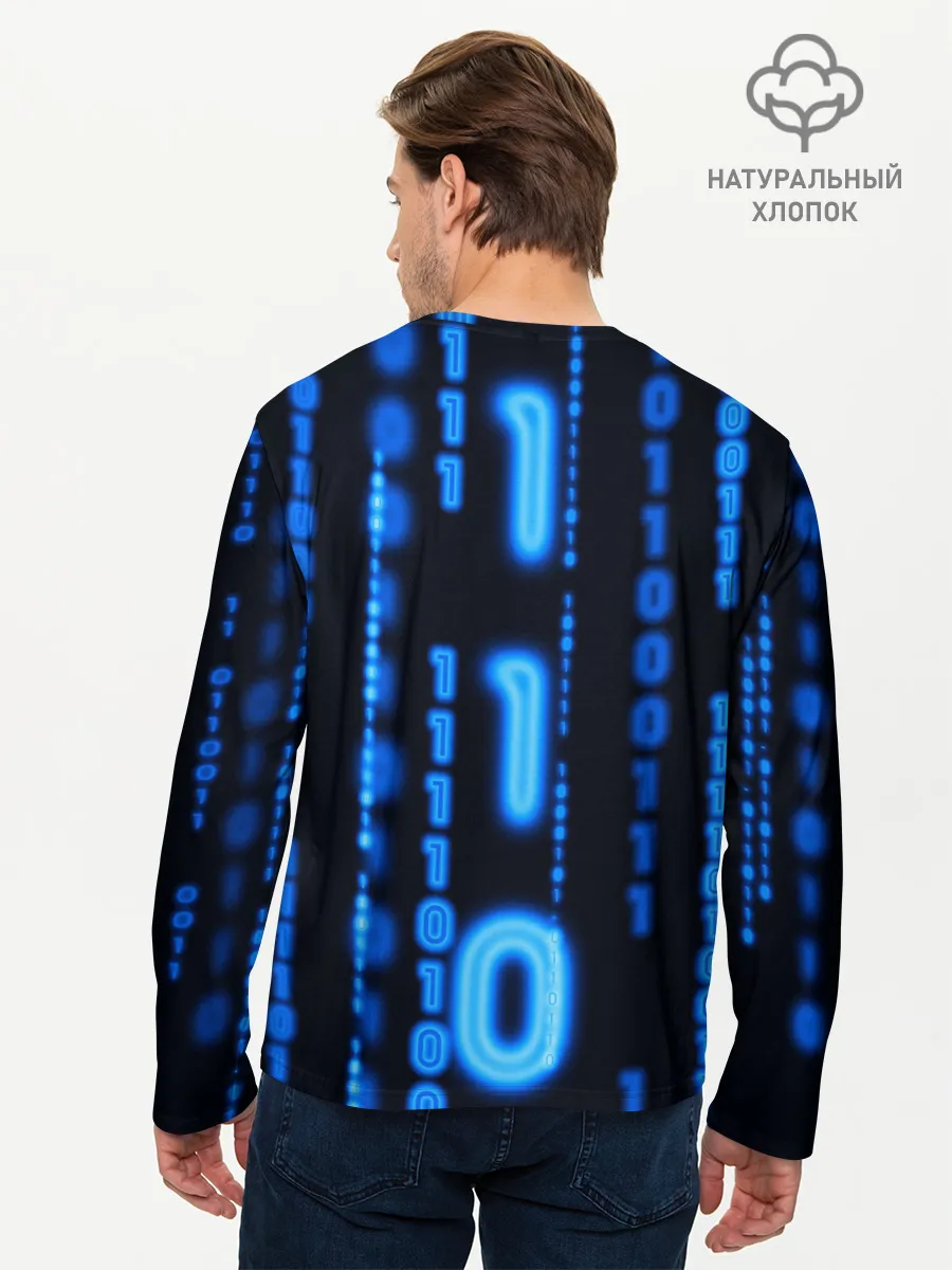 Мужской лонгслив базовый / Я ПРОГРАММИСТ