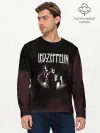 Мужской лонгслив базовый / Led Zeppelin