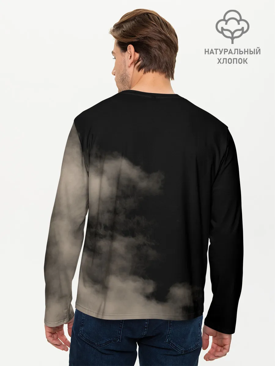 Мужской лонгслив базовый / Led Zeppelin