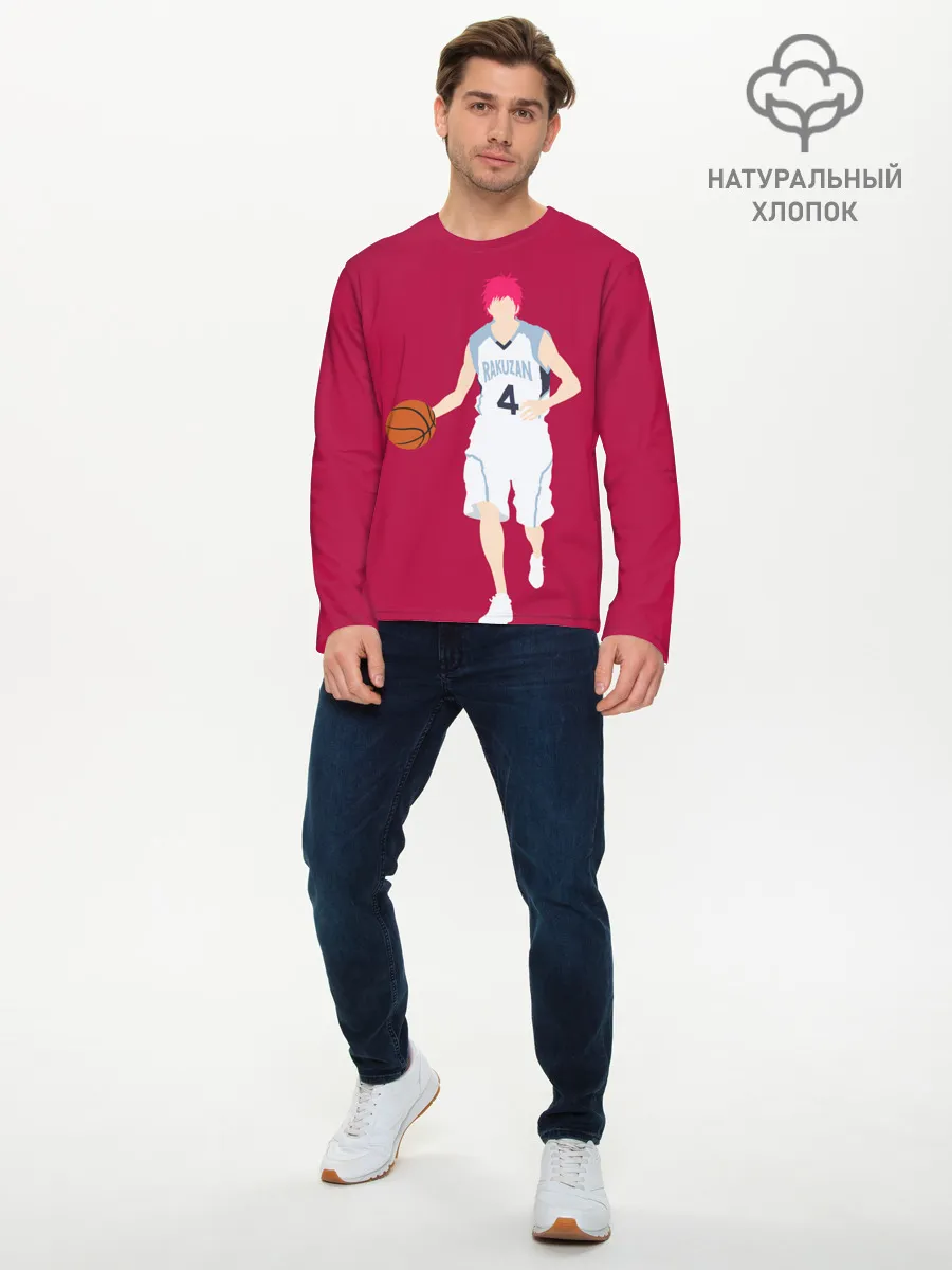 Мужской лонгслив базовый / Seijuurou Akashi