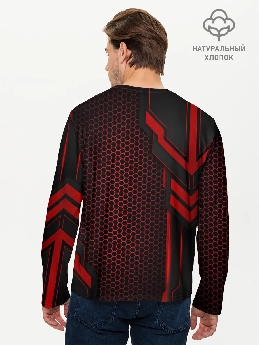 Мужской лонгслив базовый / СТАЛЬНАЯ БРОНЯ | STEEL ARMOR