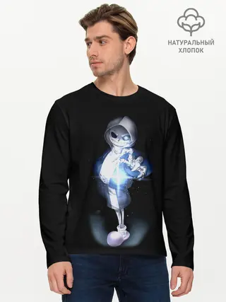 Мужской лонгслив базовый / Undertale