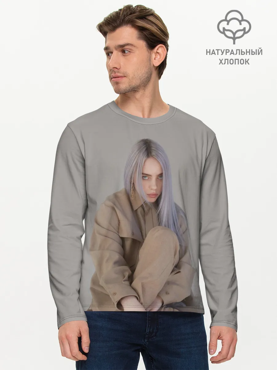 Мужской лонгслив базовый / BILLIE EILISH