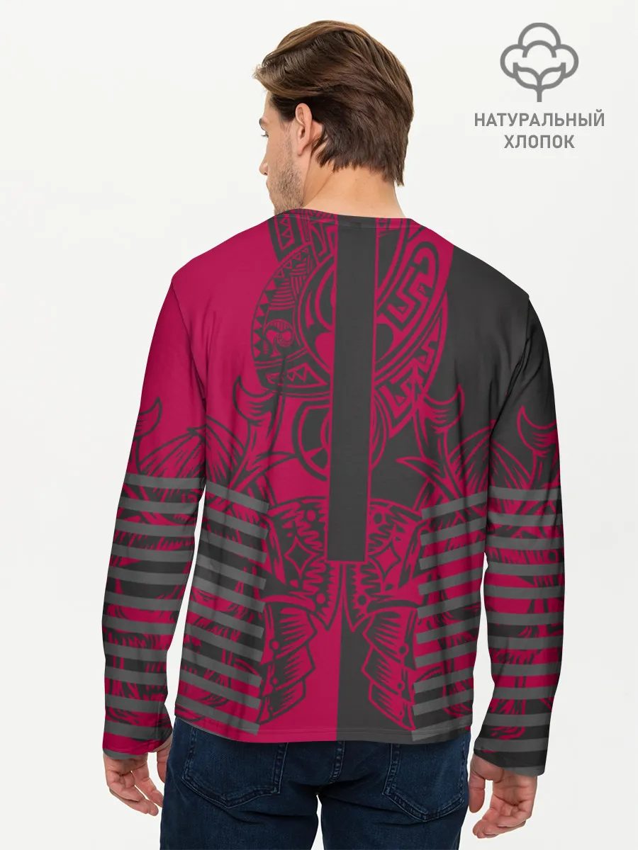 Мужской лонгслив базовый / Самурай