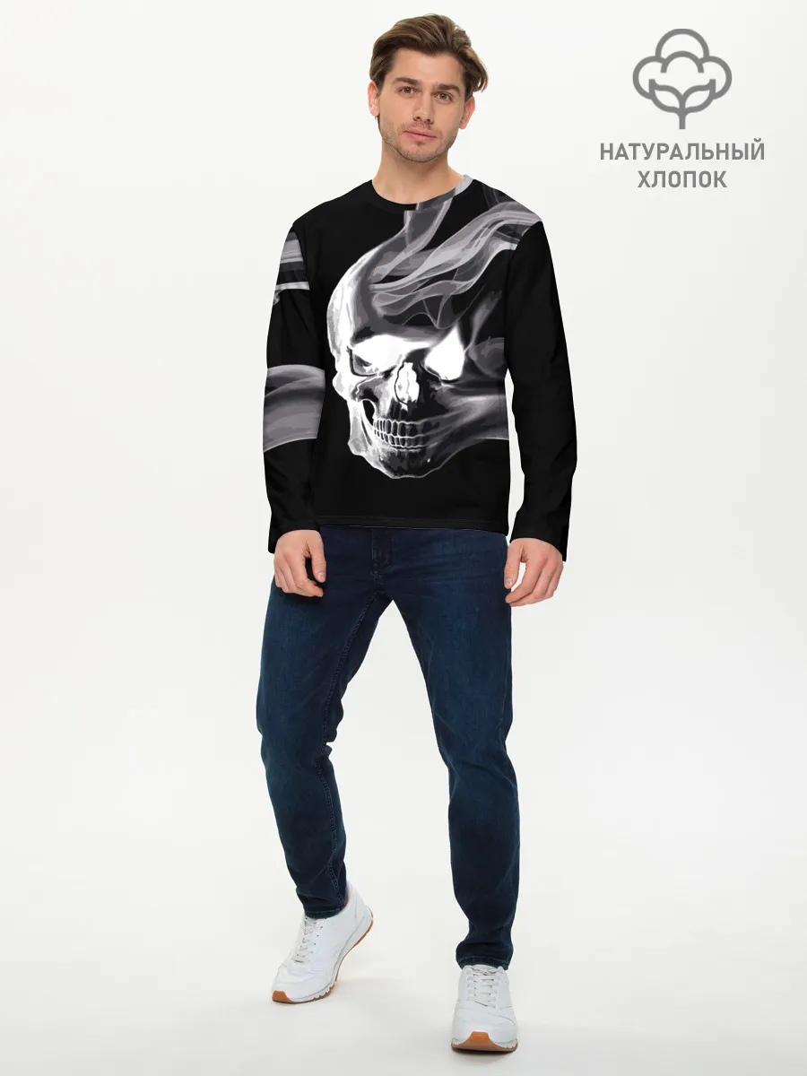 Мужской лонгслив базовый / Wind