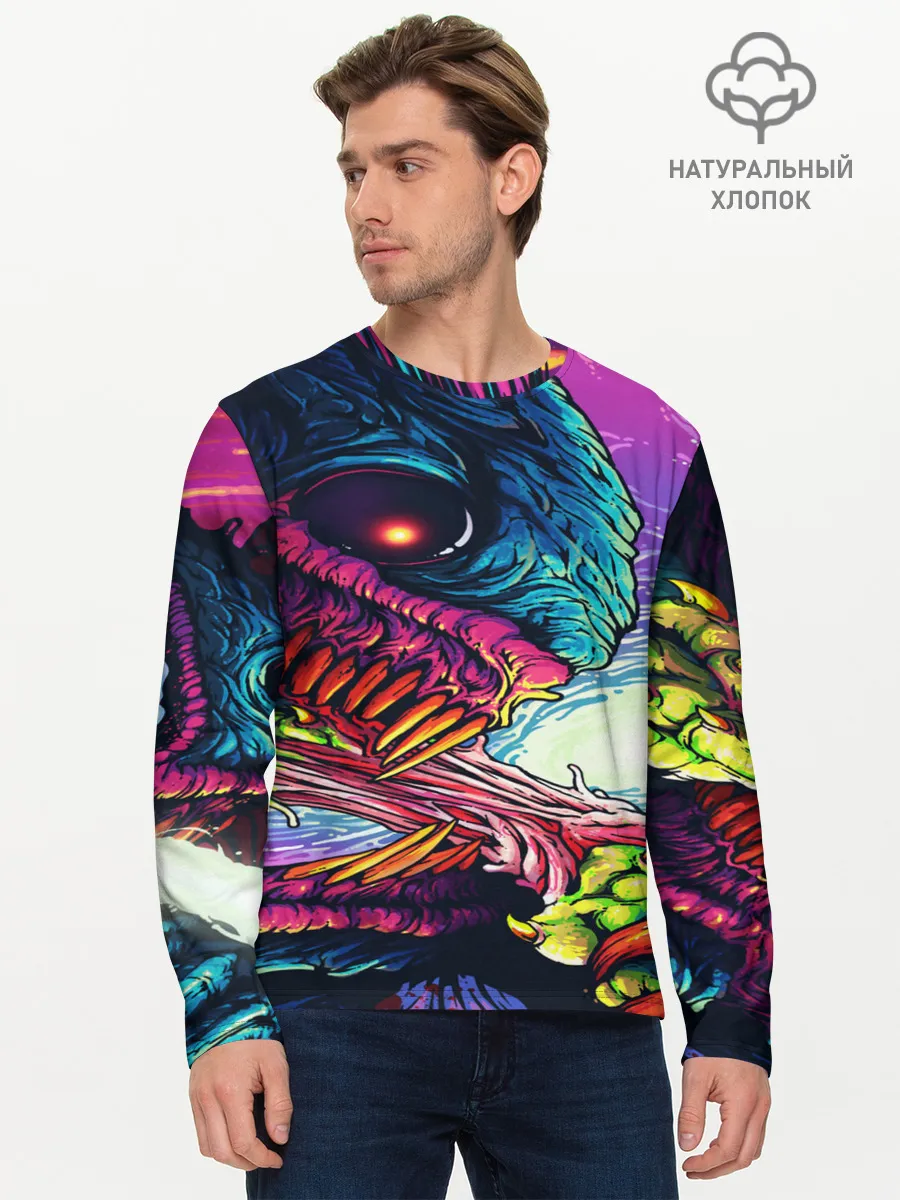 Мужской лонгслив базовый / CS GO