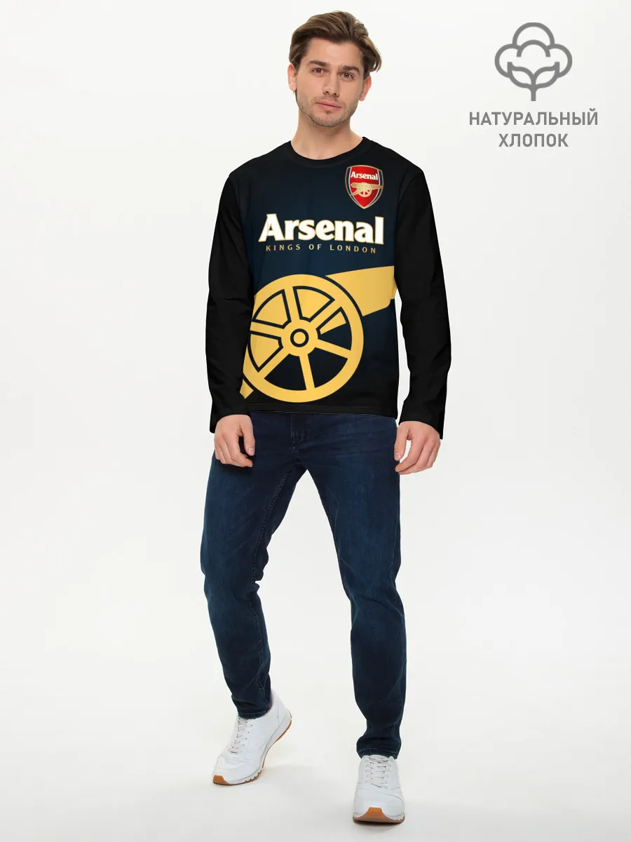 Мужской лонгслив базовый / Arsenal