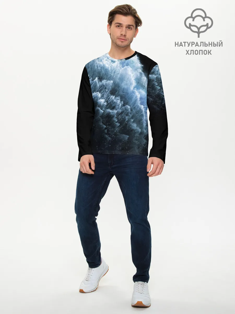 Мужской лонгслив базовый / Обои iPhone 11 Pro