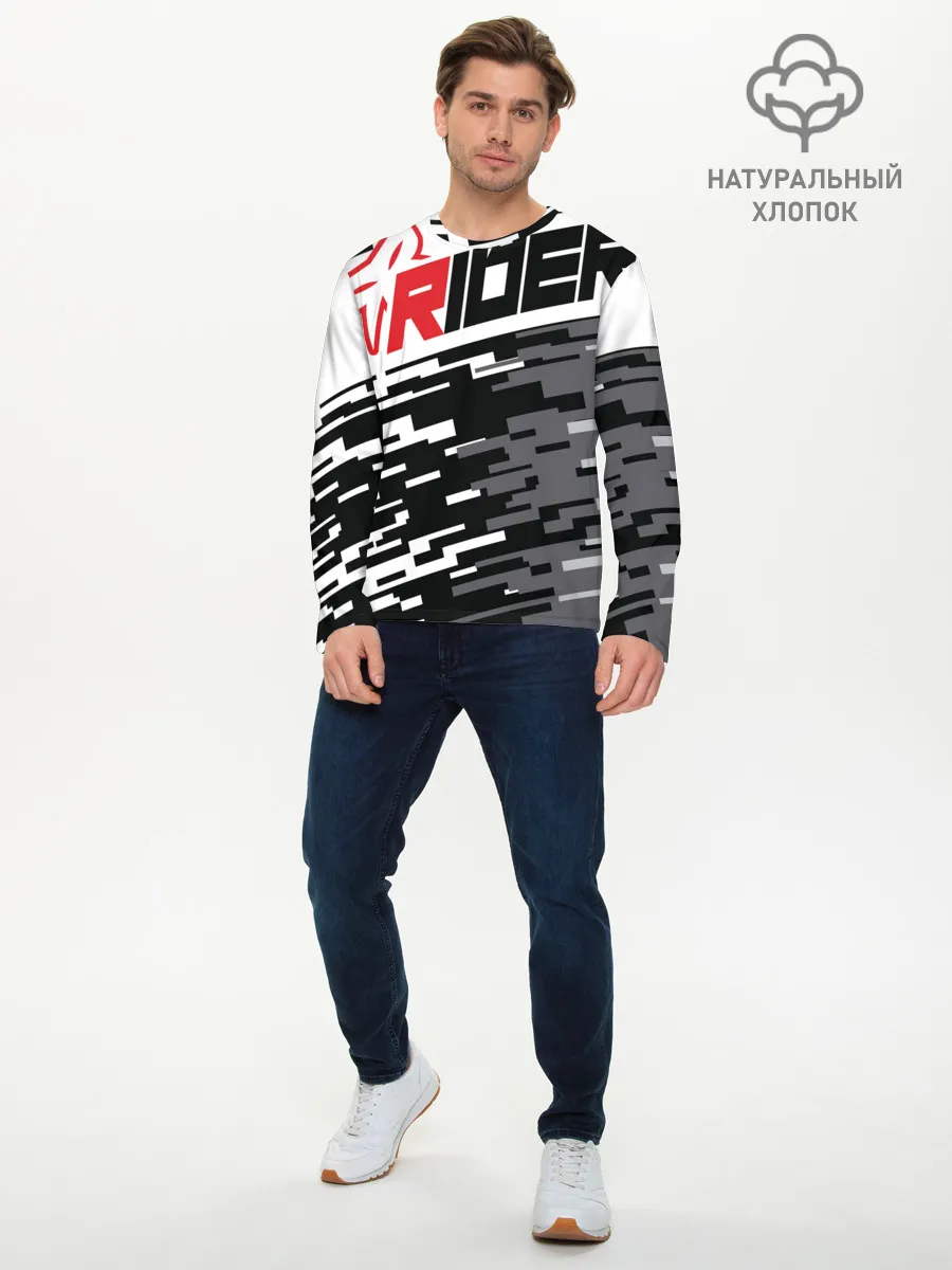 Мужской лонгслив базовый / Форма для мотокросса FOX