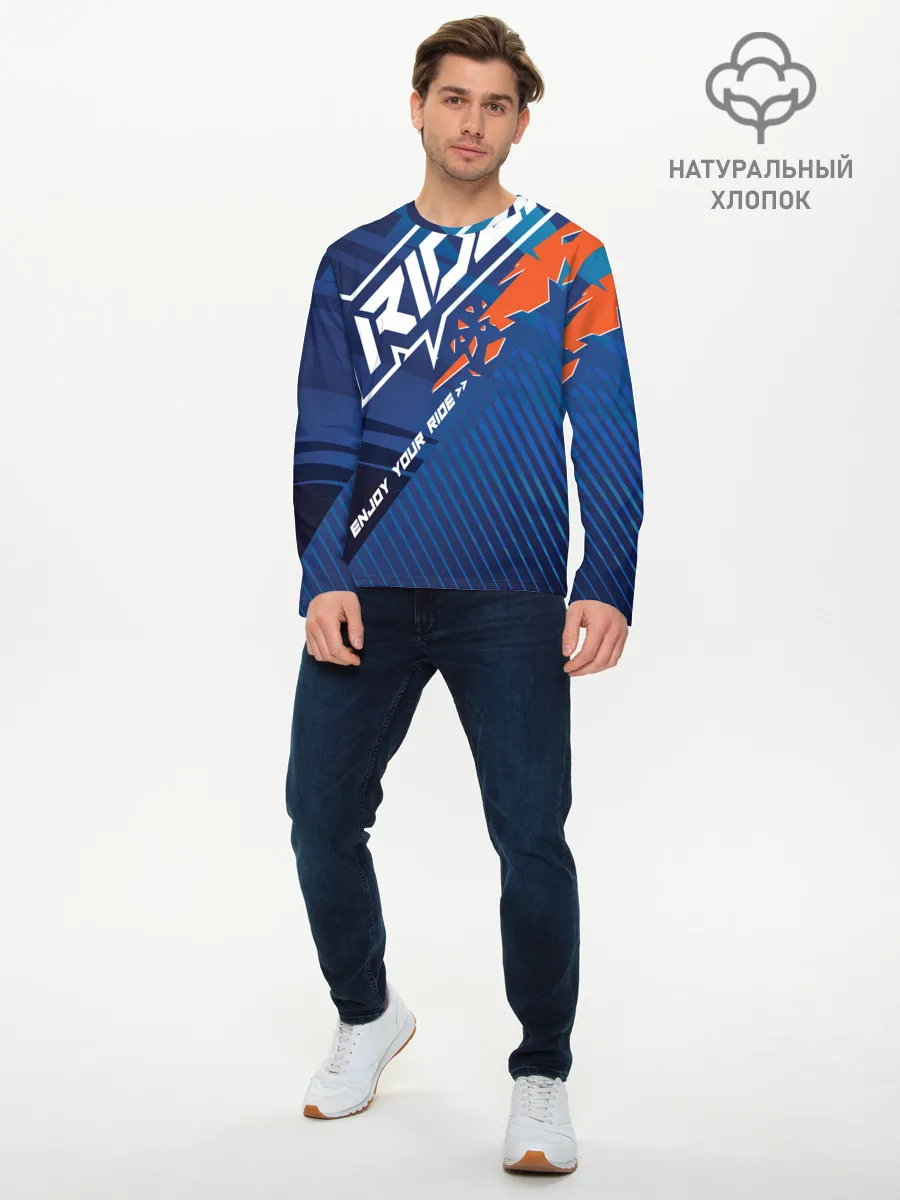 Мужской лонгслив базовый / Форма для мотокросса FOX