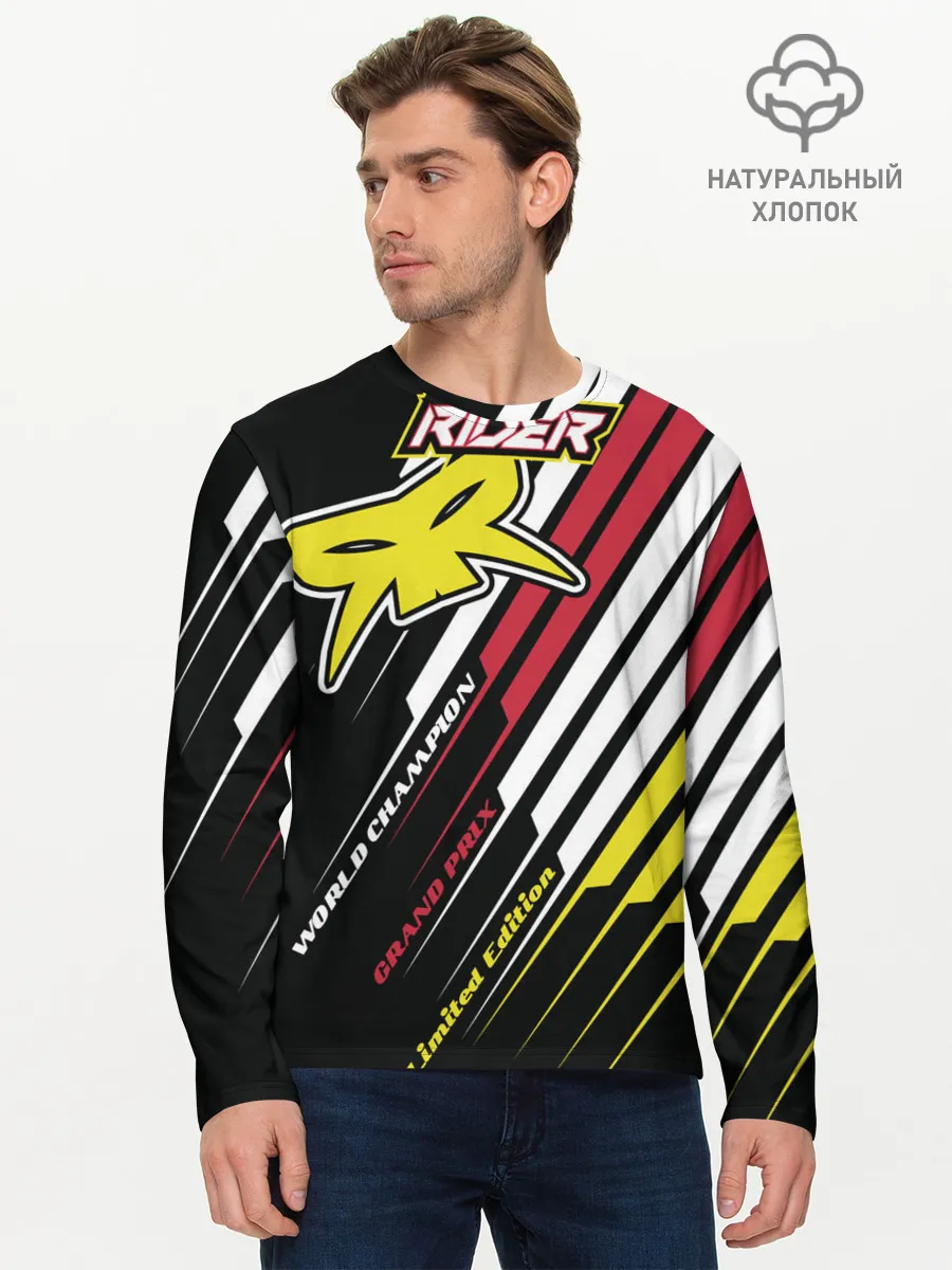 Мужской лонгслив базовый / Форма для мотокросса FOX