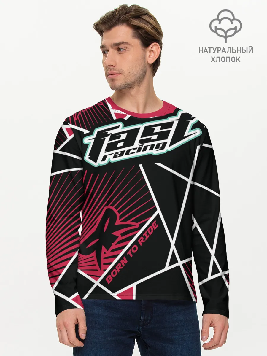Мужской лонгслив базовый / Форма для мотокросса FOX