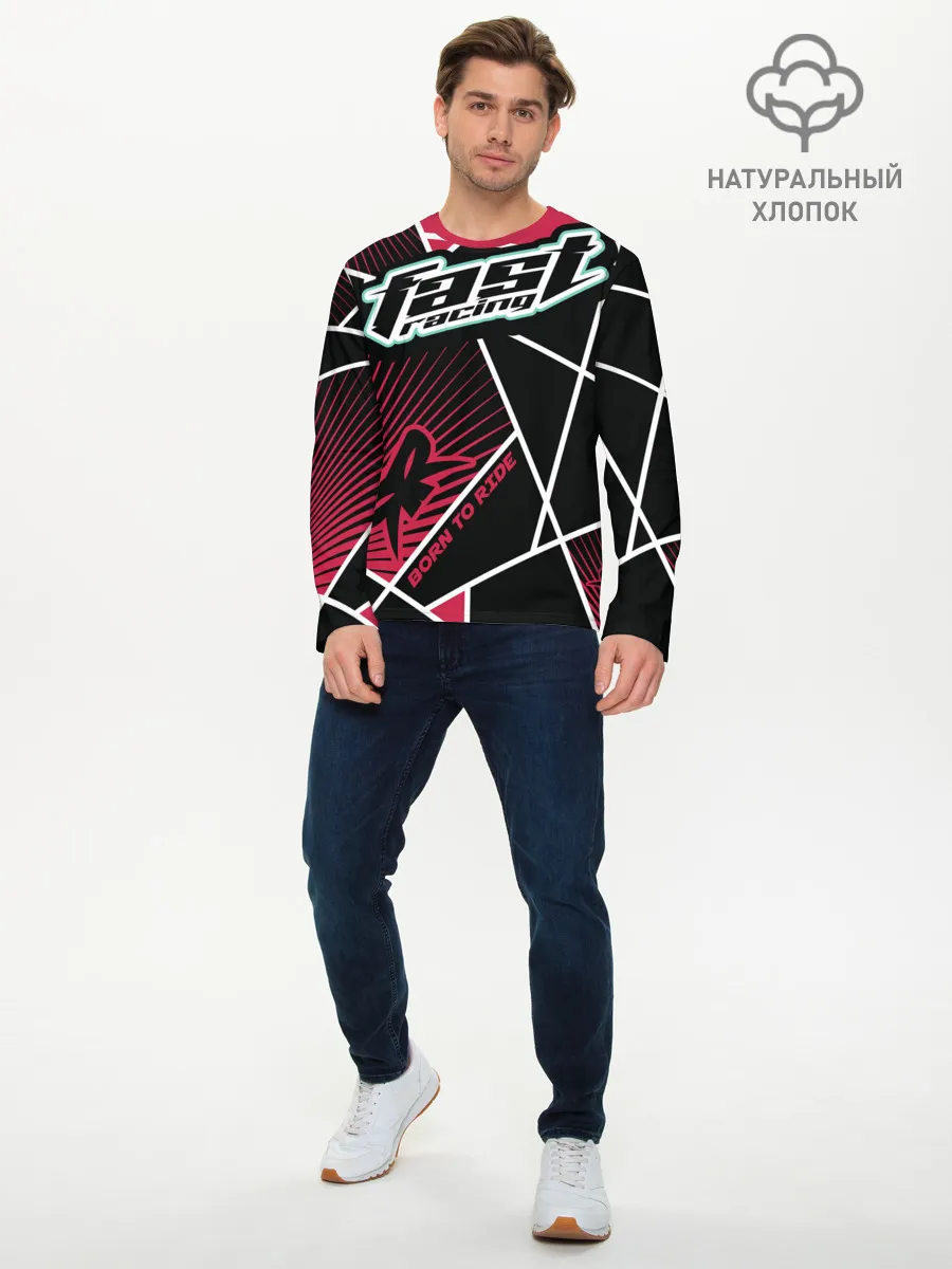 Мужской лонгслив базовый / Форма для мотокросса FOX