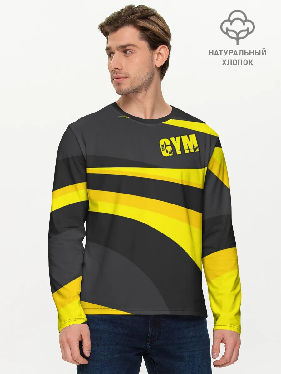 Мужской лонгслив базовый / GYM