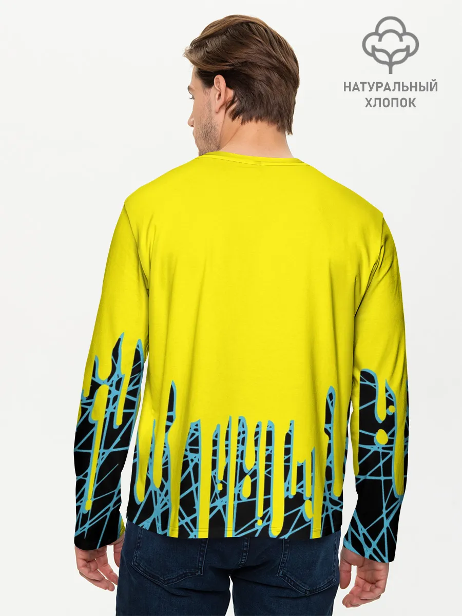 Мужской лонгслив базовый / CYBERPUNK 2077