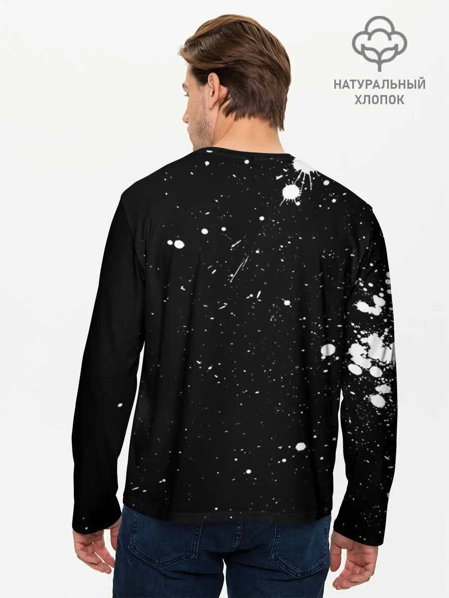 Мужской лонгслив базовый / Гражданская оборона