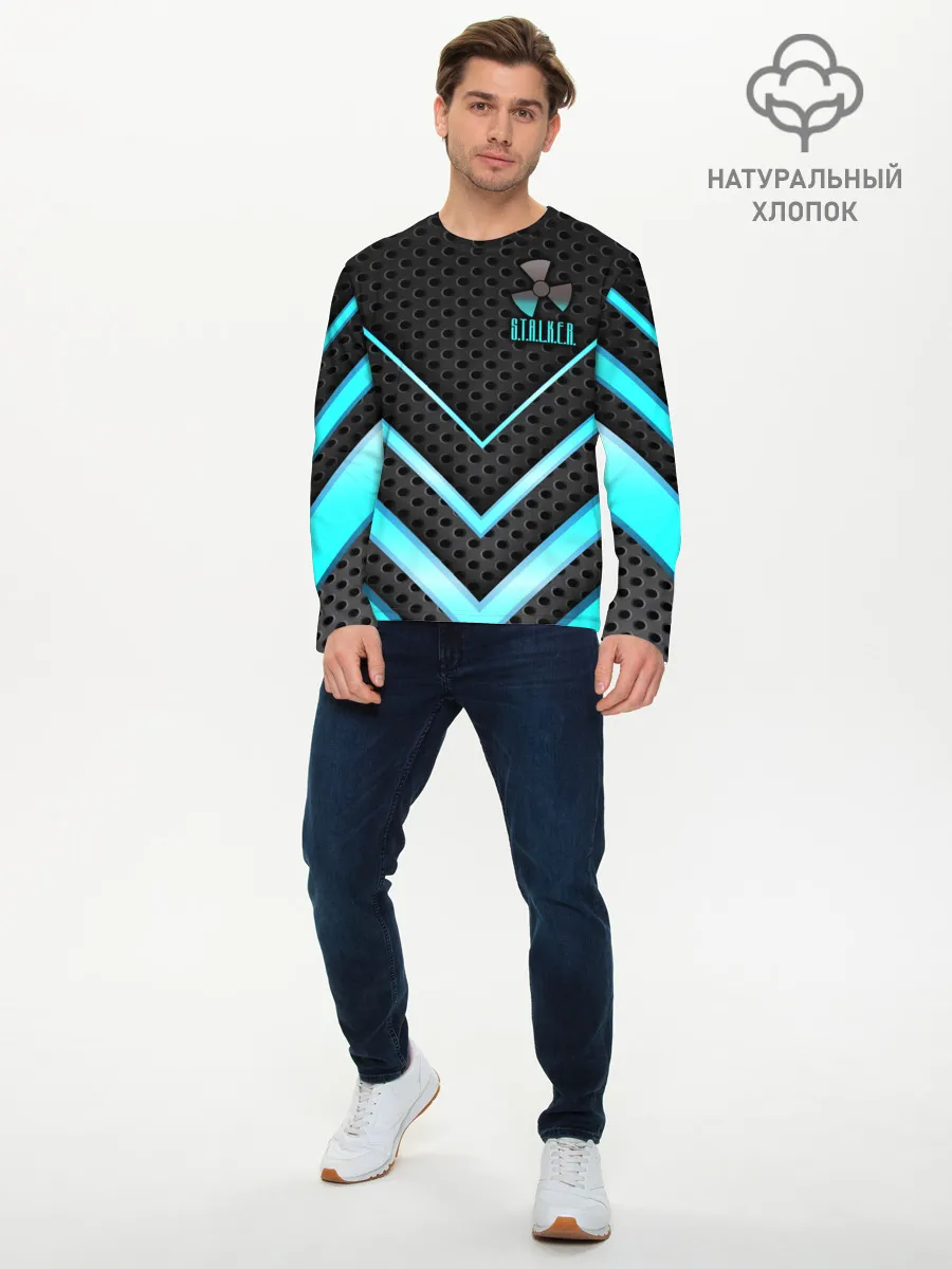 Мужской лонгслив базовый / S.T.A.L.K.E.R.