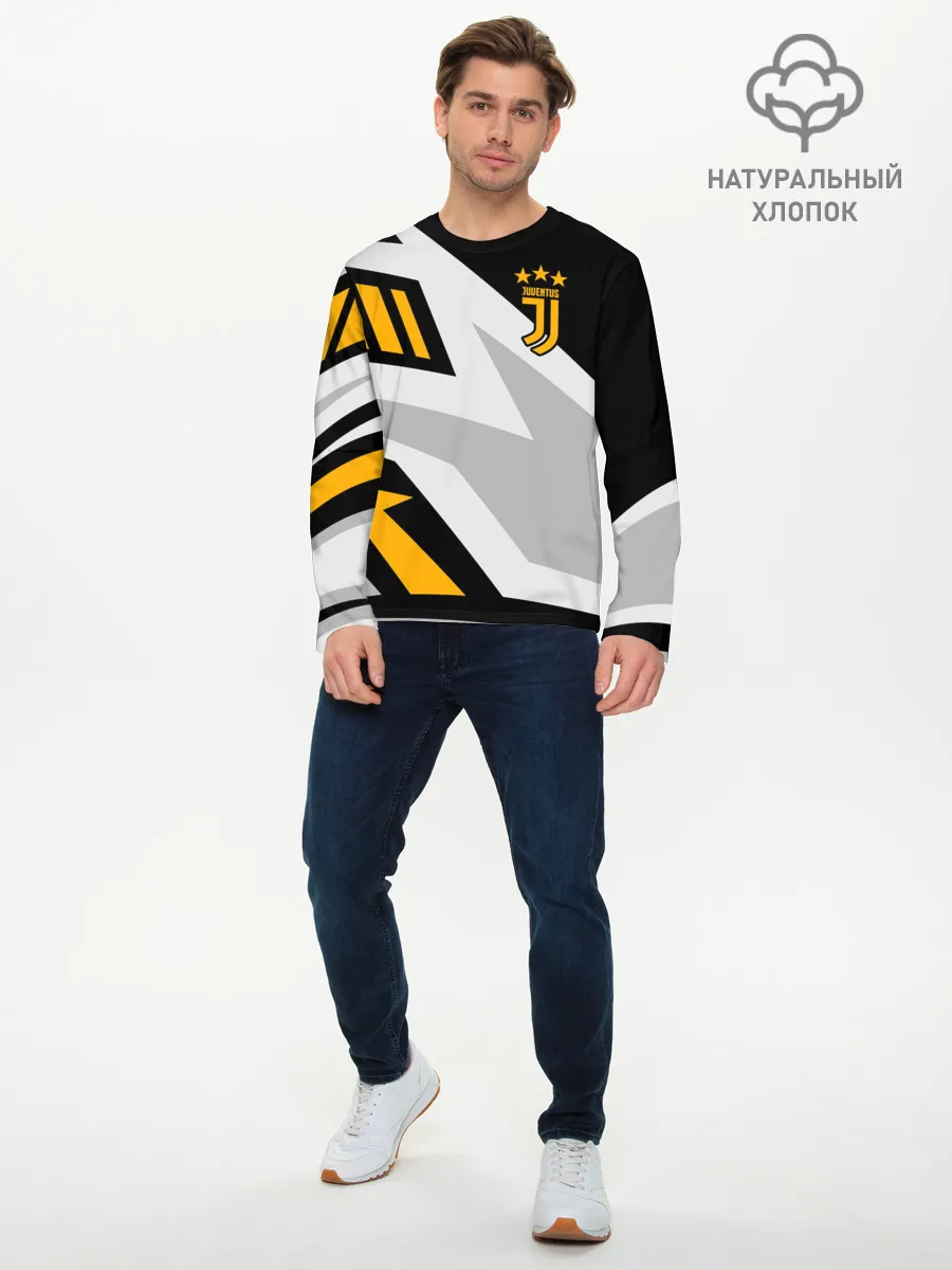 Мужской лонгслив базовый / Juventus