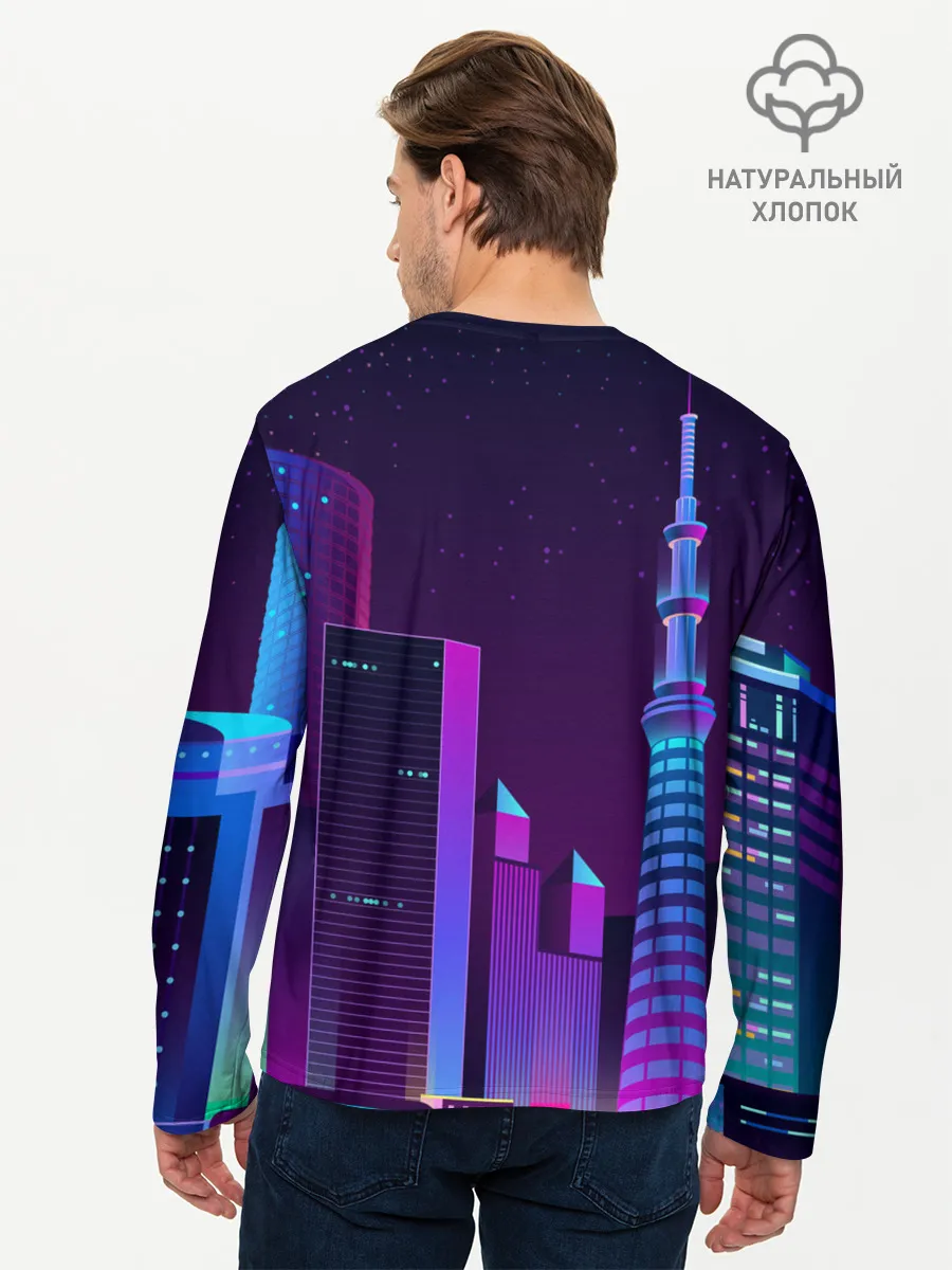 Мужской лонгслив базовый / JoJo Bizarre Adventure