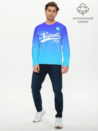 Мужской лонгслив базовый / Наполи