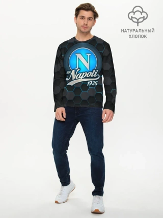 Мужской лонгслив базовый / Наполи