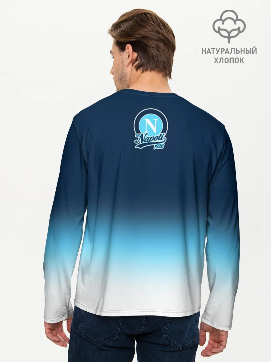 Мужской лонгслив базовый / Наполи