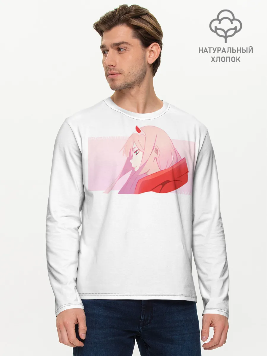 Мужской лонгслив базовый / Ноль два профиль