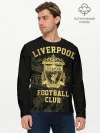 Мужской лонгслив базовый / Ливерпуль