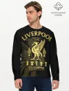 Мужской лонгслив базовый / Ливерпуль