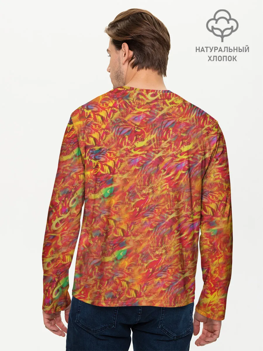 Мужской лонгслив базовый / Hotline Miami 2: Wrong Number