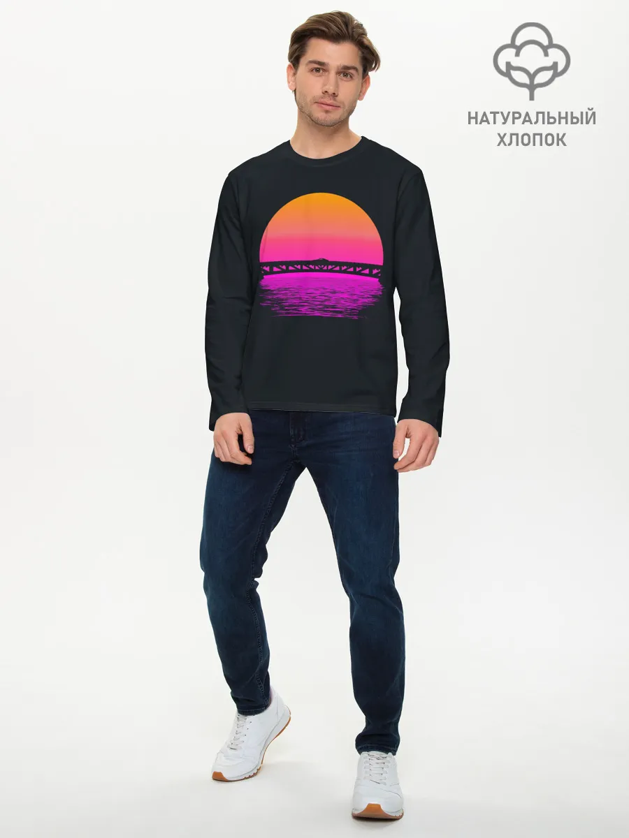 Мужской лонгслив базовый / Hotline Maiami