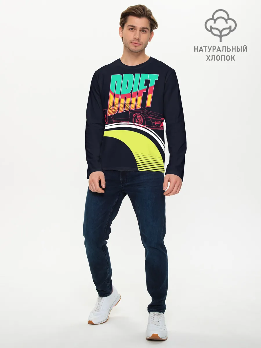 Мужской лонгслив базовый / Drift Style