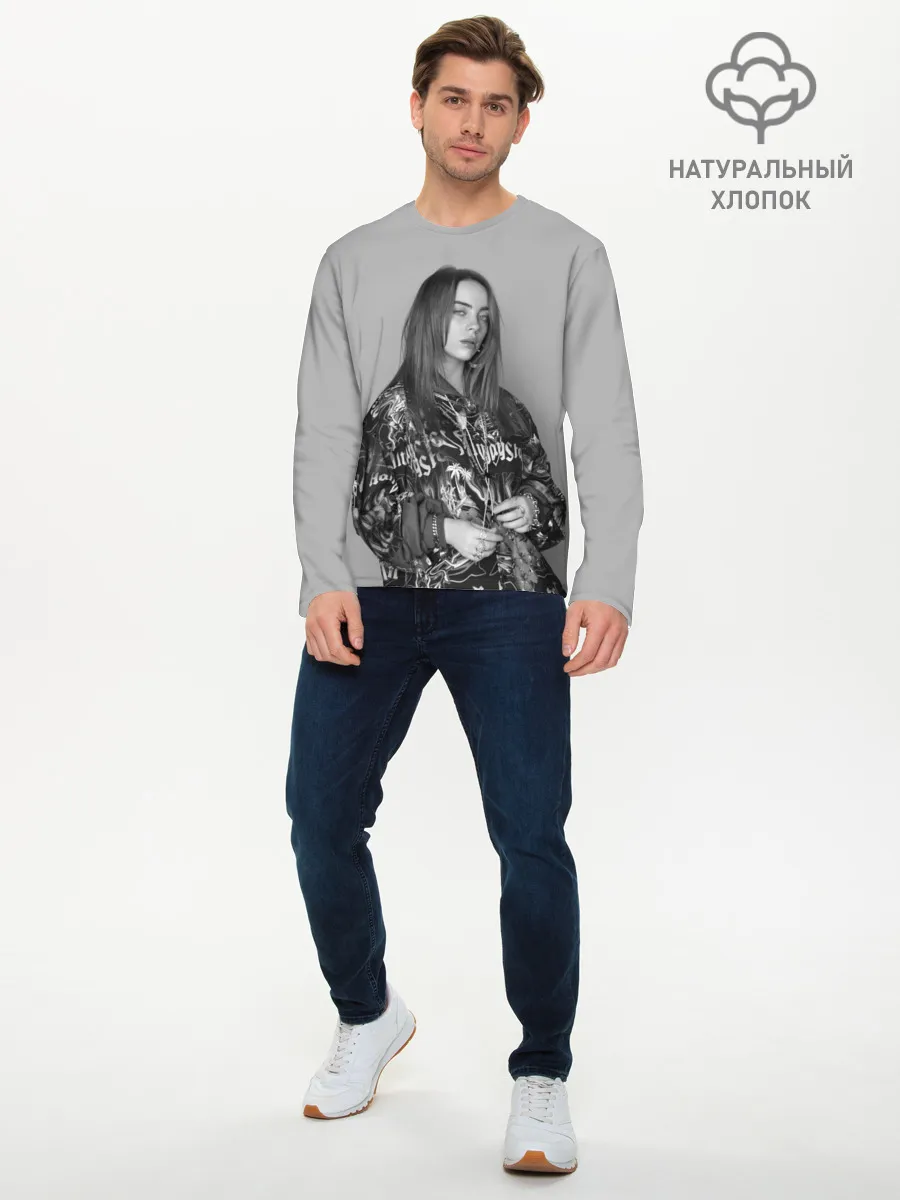 Мужской лонгслив базовый / BILLIE EILISH