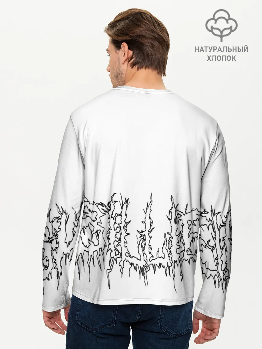 Мужской лонгслив базовый / Billie Eilish
