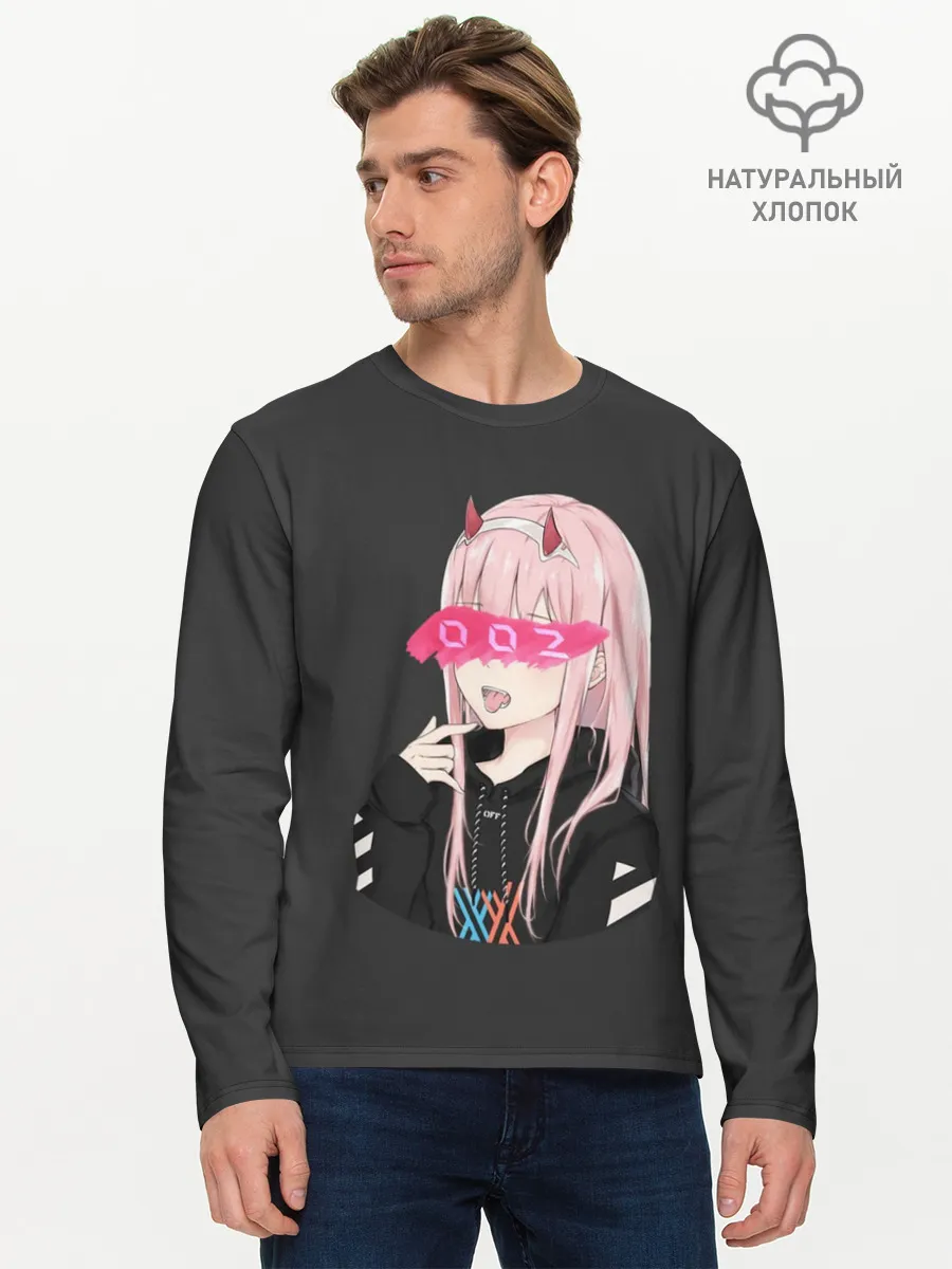 Мужской лонгслив базовый / Zero Two