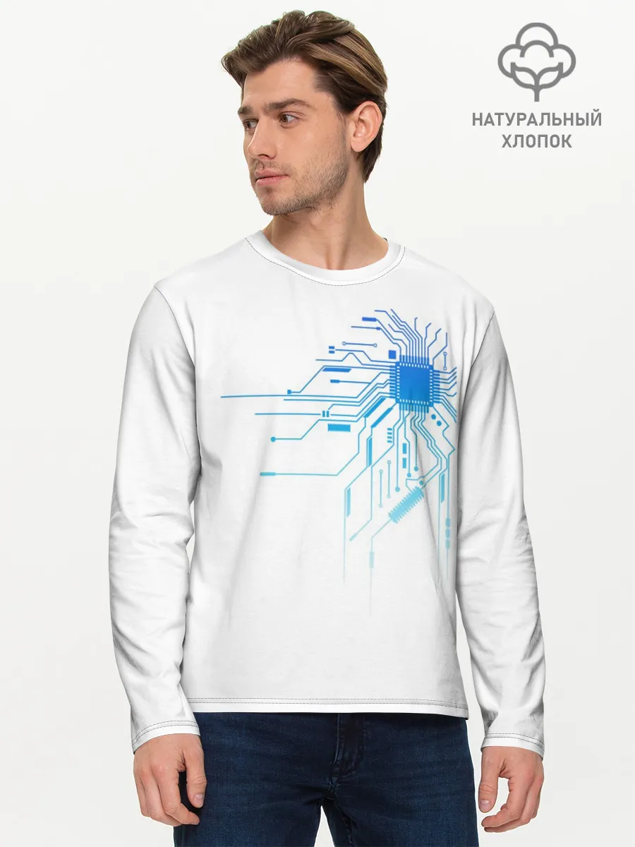 Мужской лонгслив базовый / Ice IC