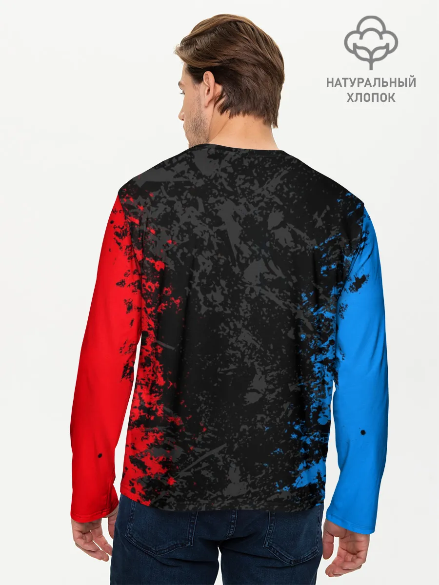 Мужской лонгслив базовый / TEAM FORTRESS 2 RED VS BLUE
