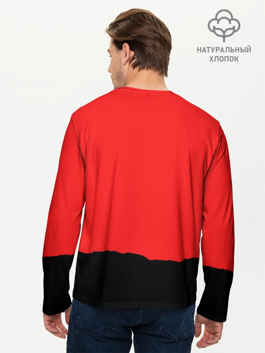 Мужской лонгслив базовый / TEAM FORTRESS 2 RED TEAM