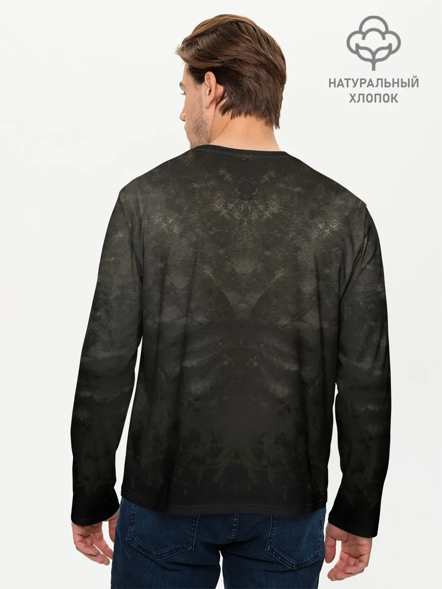 Мужской лонгслив базовый / Косуха терминатора
