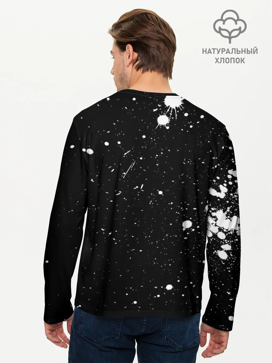 Мужской лонгслив базовый / Noize MC