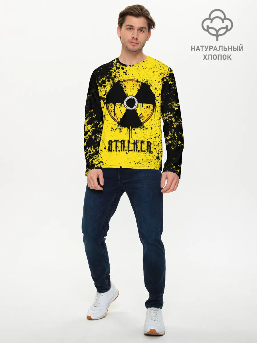 Мужской лонгслив базовый / S.T.A.L.K.E.R.
