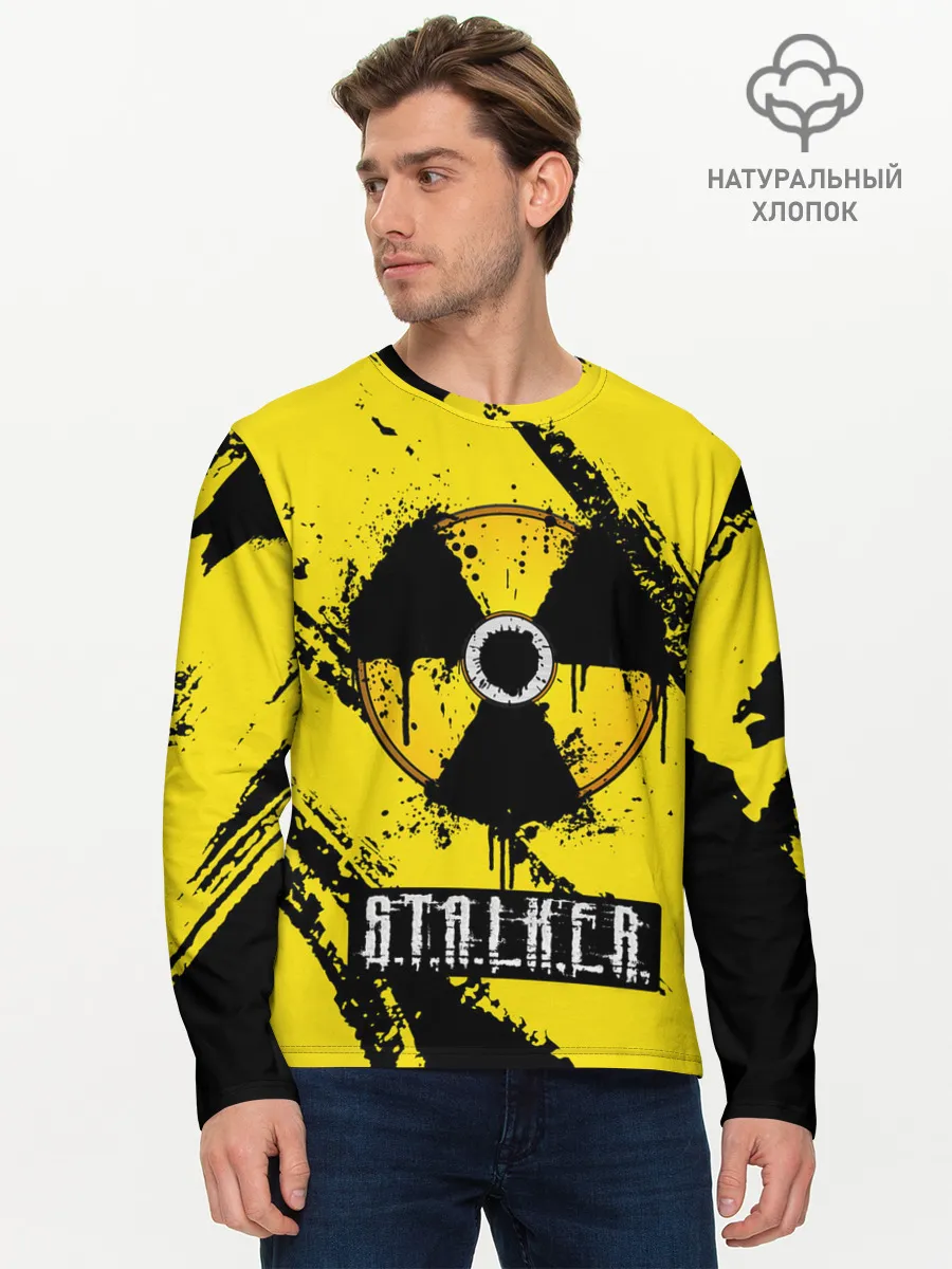 Мужской лонгслив базовый / S.T.A.L.K.E.R.