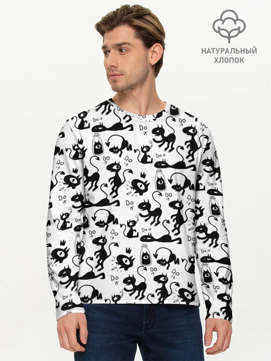 Мужской лонгслив базовый / DISENCHANTMENT LUCI