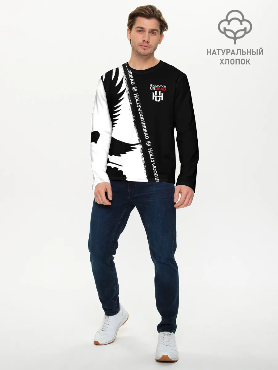 Мужской лонгслив базовый / Hollywood Undead
