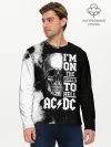 Мужской лонгслив базовый / AC/DC