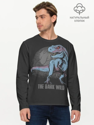 Мужской лонгслив базовый / T Rex