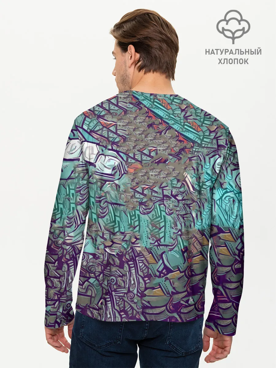 Мужской лонгслив базовый / МАСК-БОТ